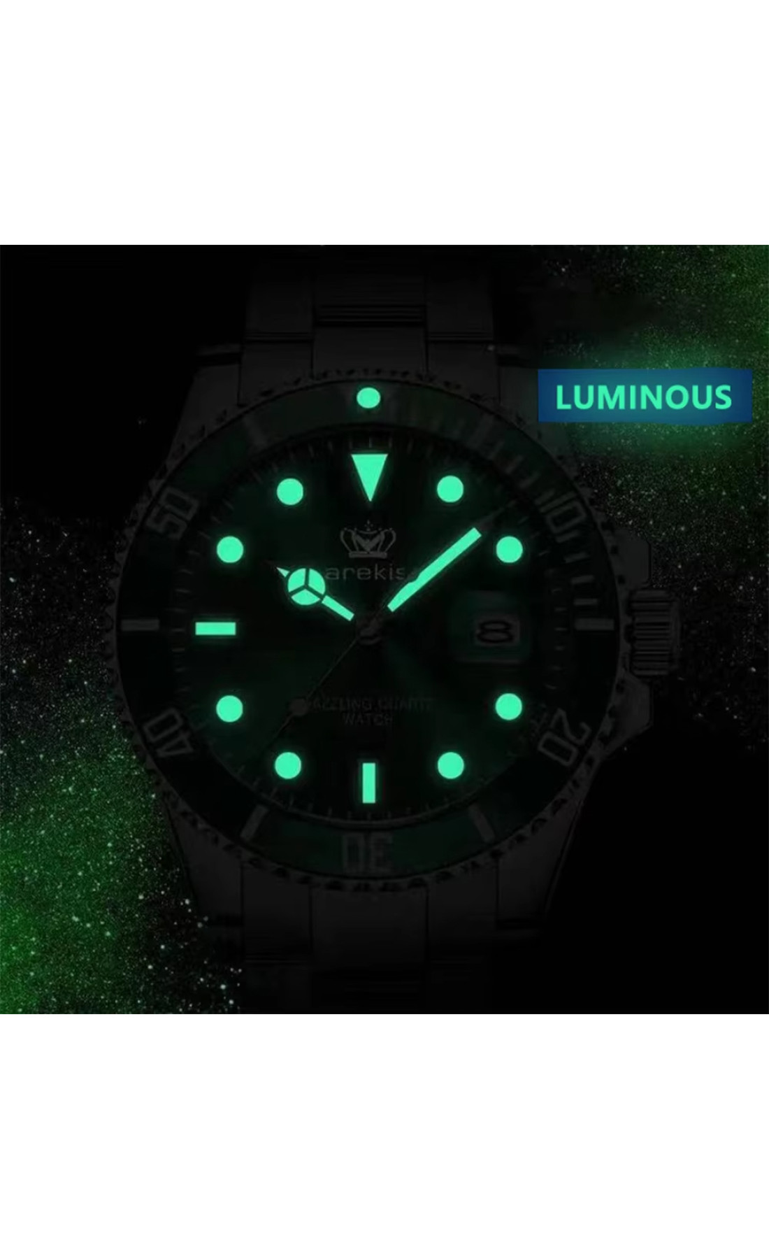 Чоловічий годинник  Hemsut Zurich Carekiso Nylon Blue, 2 ремінці