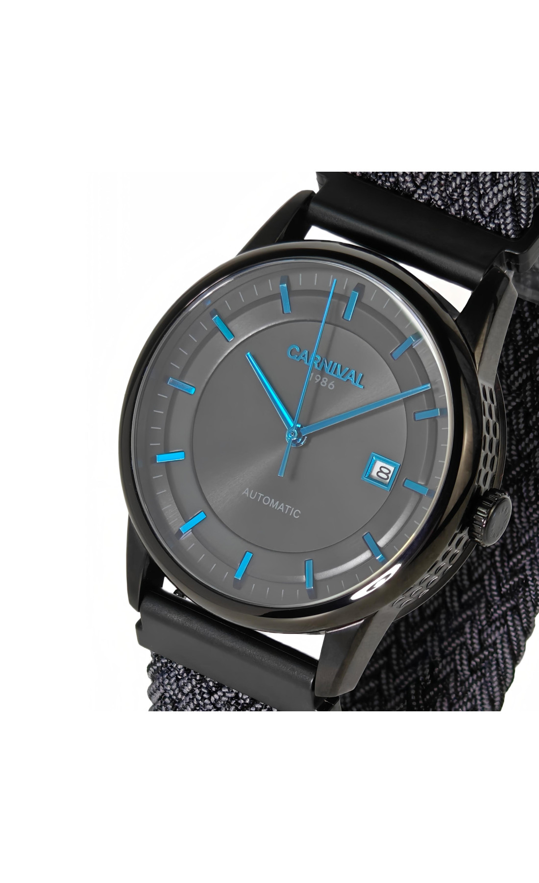 Чоловічий годинник  Carnival Special Smoky Magnetic, 2 ремінці