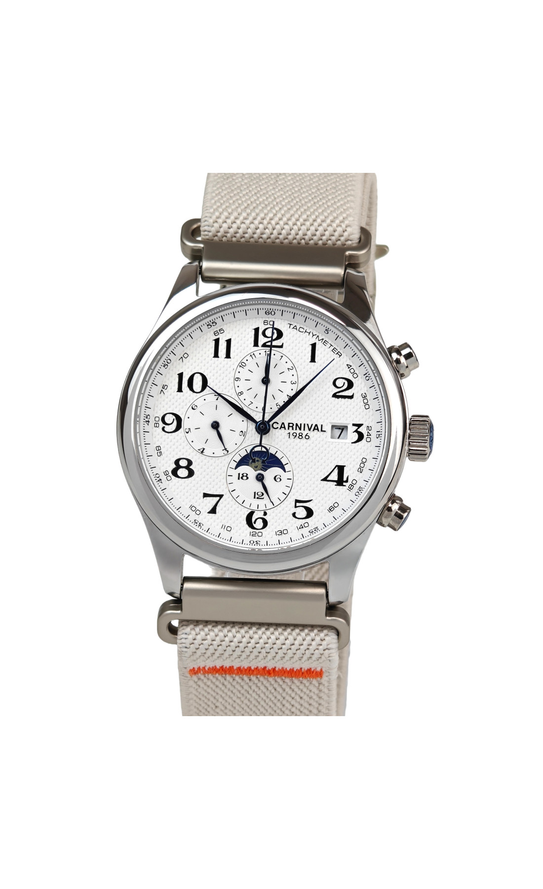 Чоловічий годинник  Carnival Masters White Sand, 2 ремінці