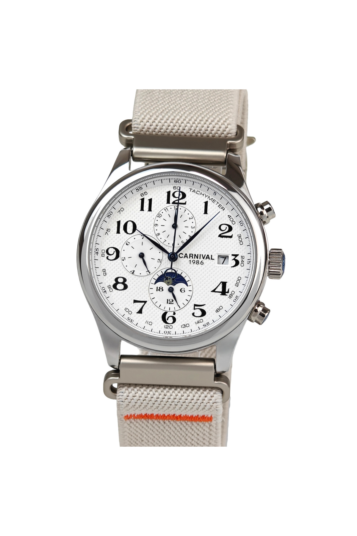 Чоловічий годинник  Carnival Masters White Sand, 2 ремінці