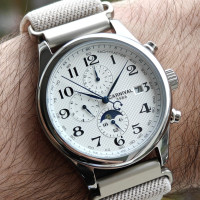 Чоловічий годинник  Carnival Masters White Sand, 2 ремінці