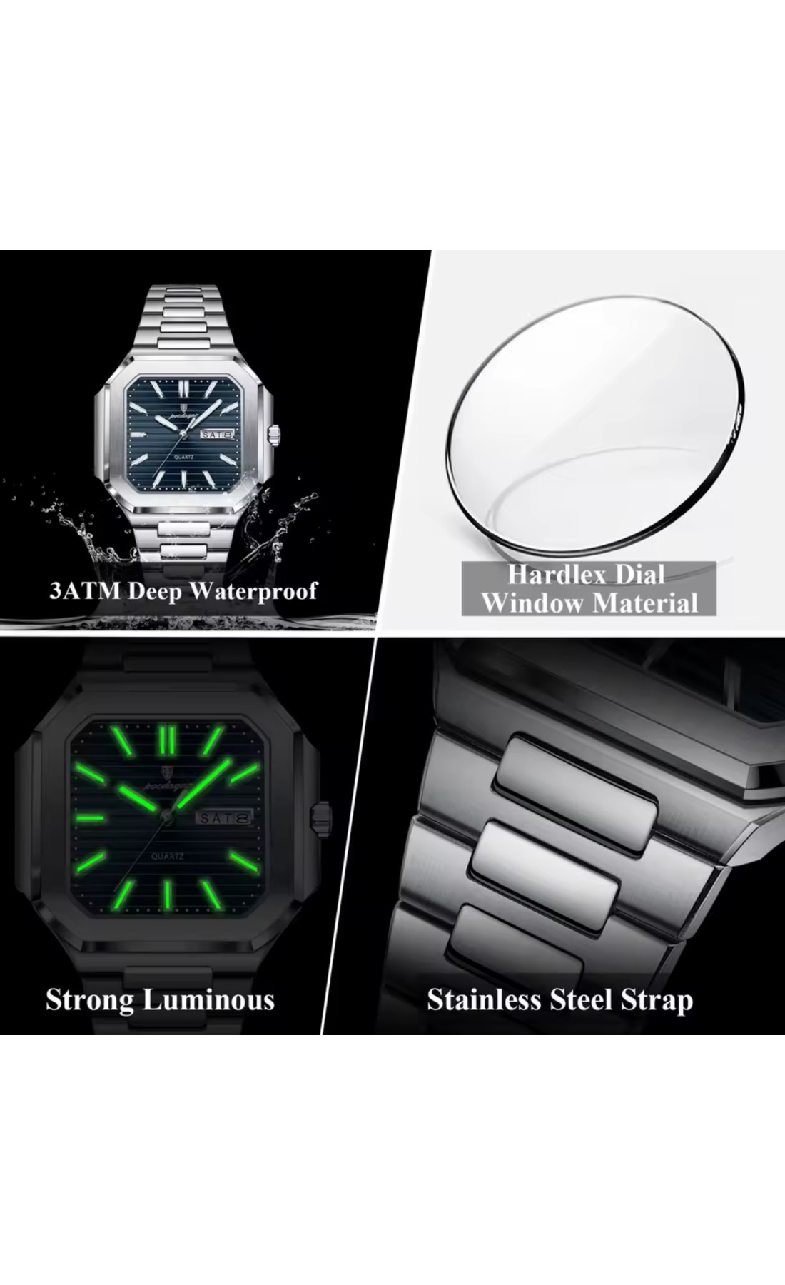 Чоловічий годинник  Poedagar Chester