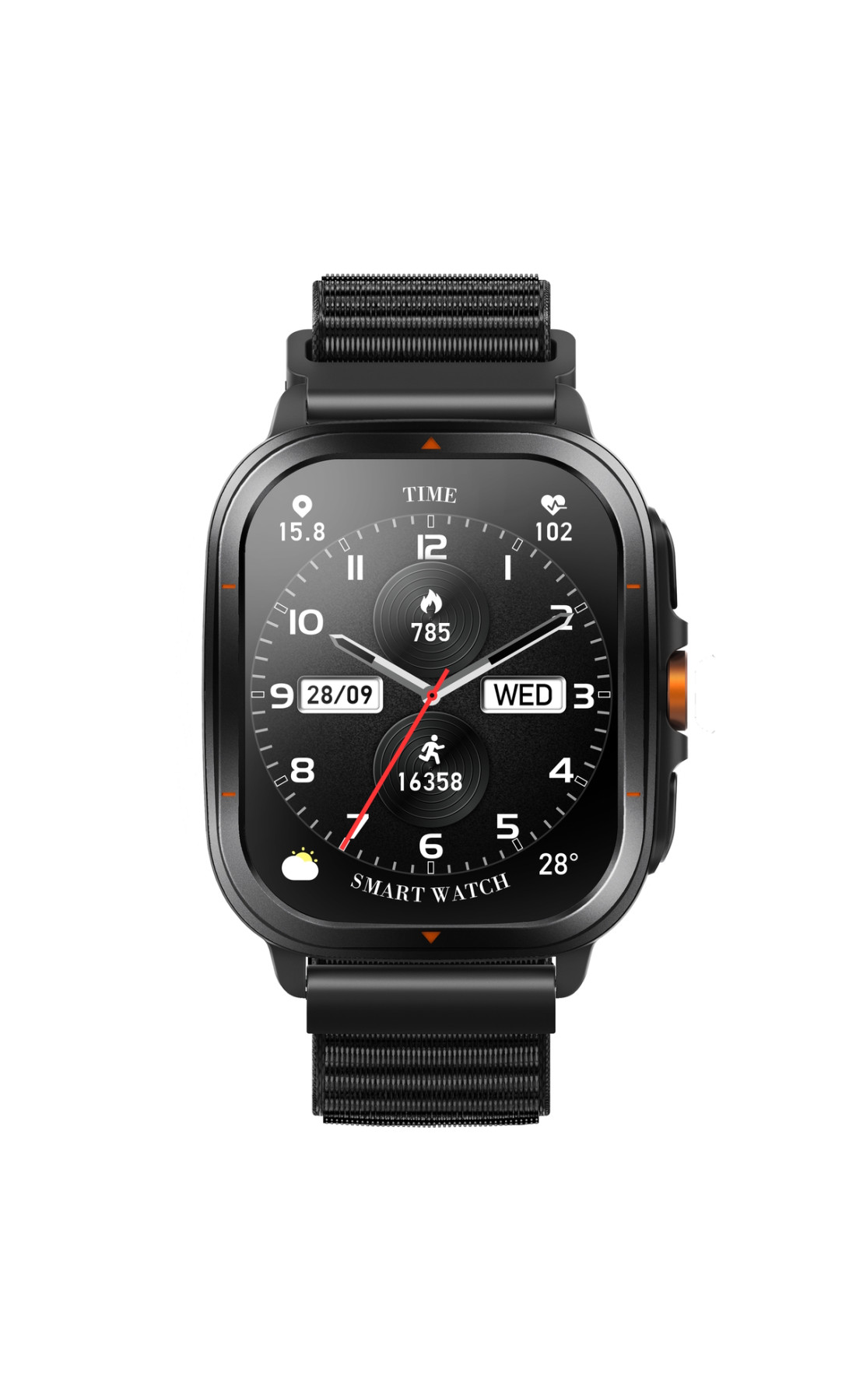 Смарт годинник  Smart Bavaro Nano Nylon, 2 ремінці