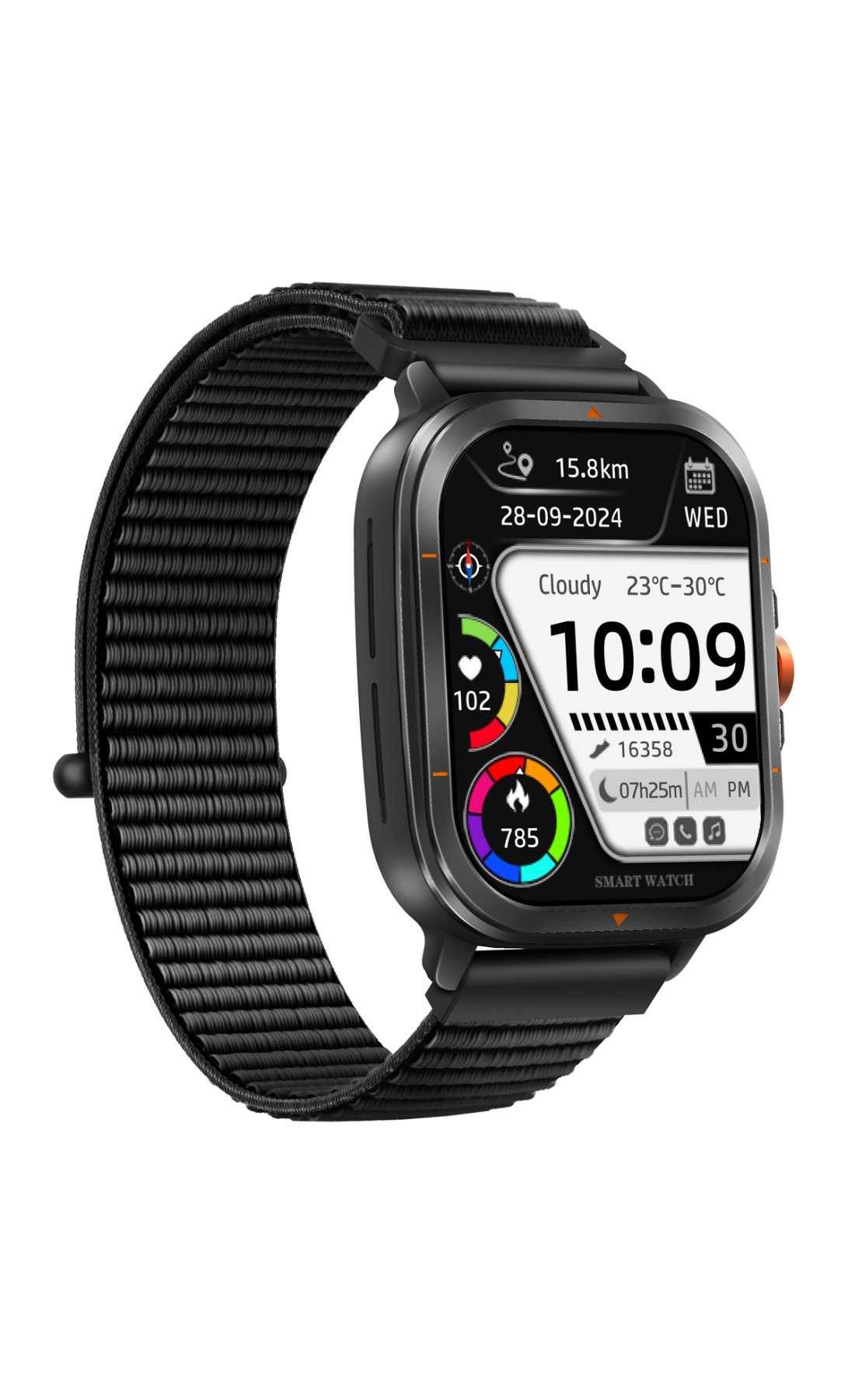 Смарт годинник  Smart Bavaro Nano Nylon, 2 ремінці