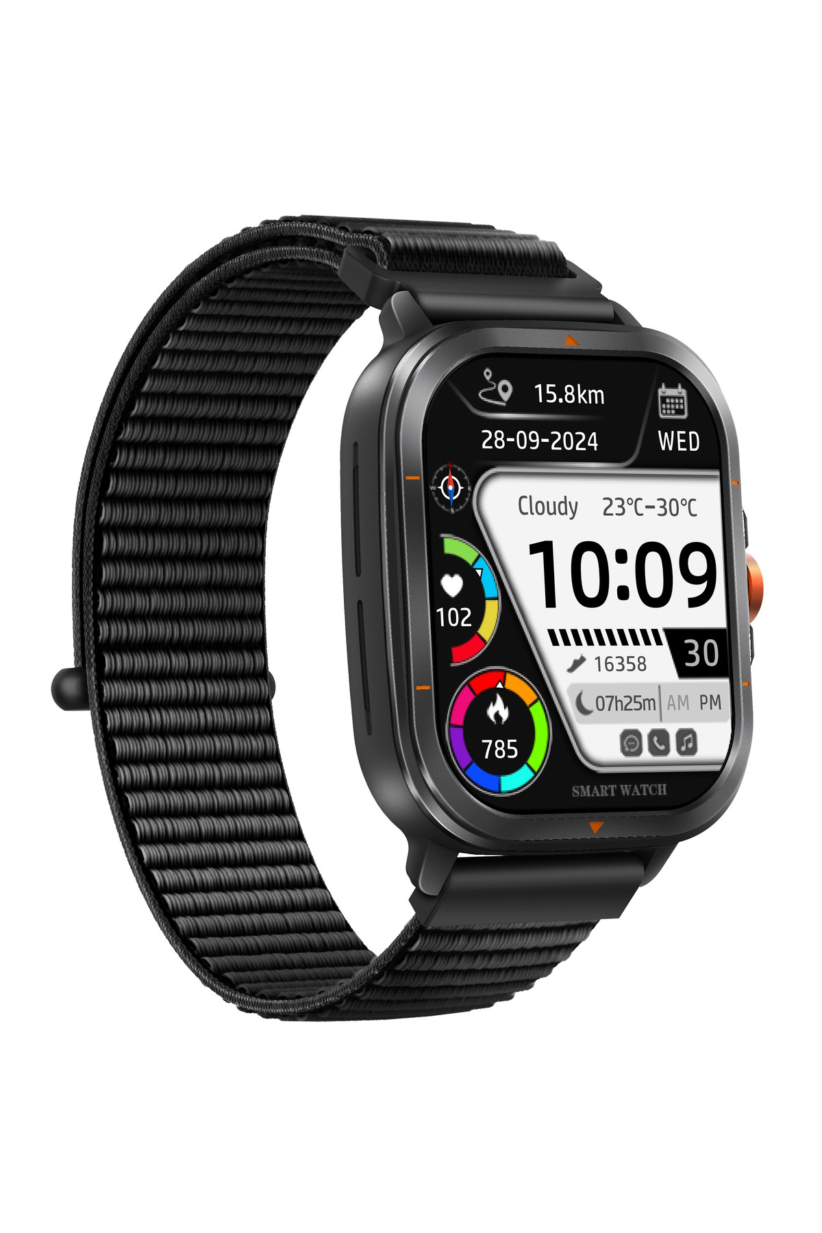 Смарт годинник  Smart Bavaro Nano Nylon, 2 ремінці