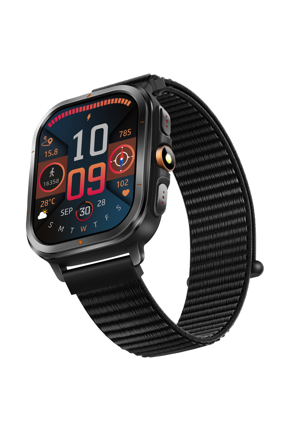 Смарт годинник  Smart Bavaro Nano Nylon, 2 ремінці