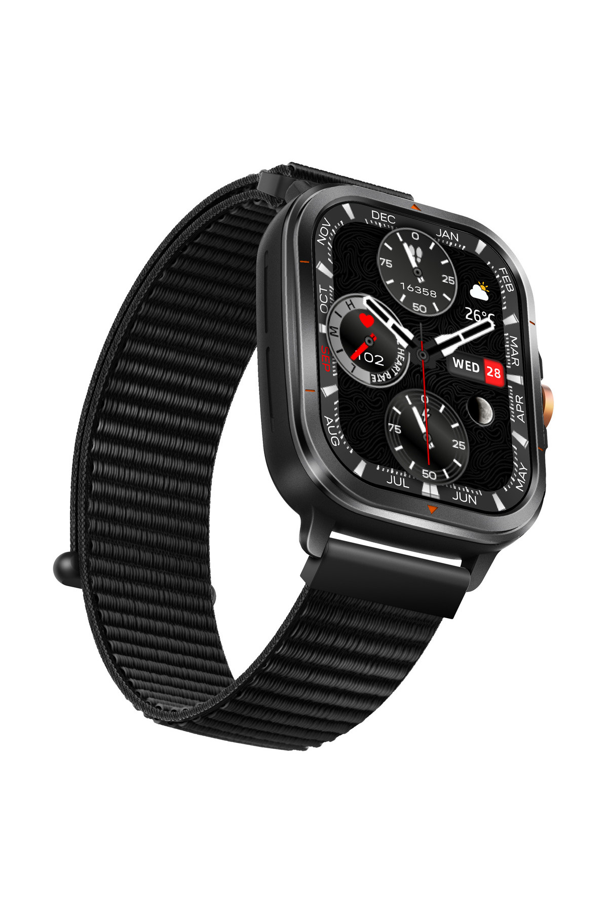 Смарт годинник  Smart Bavaro Nano Nylon, 2 ремінці