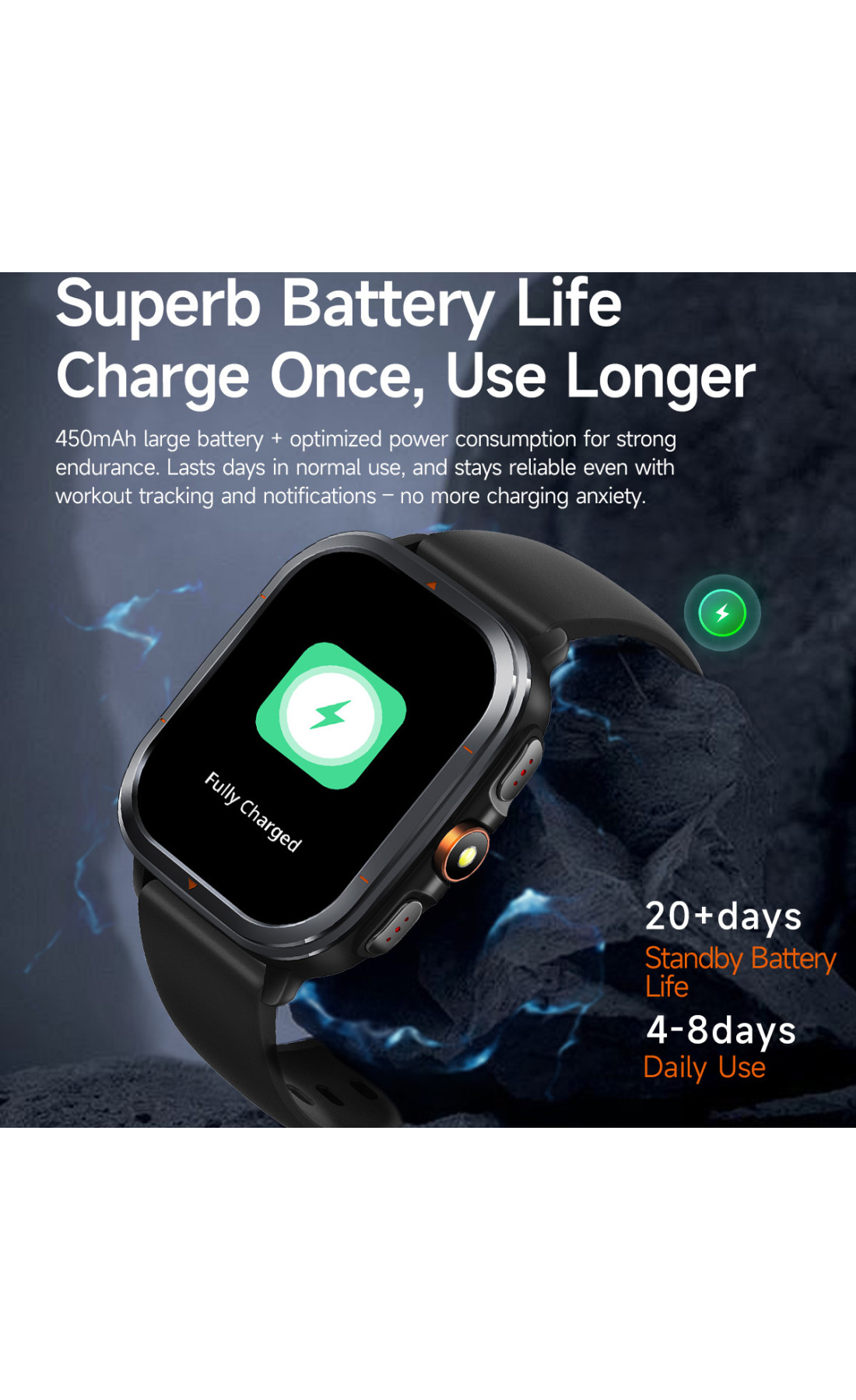 Смарт годинник  Smart Bavaro Nano Rubber, 2 ремінці