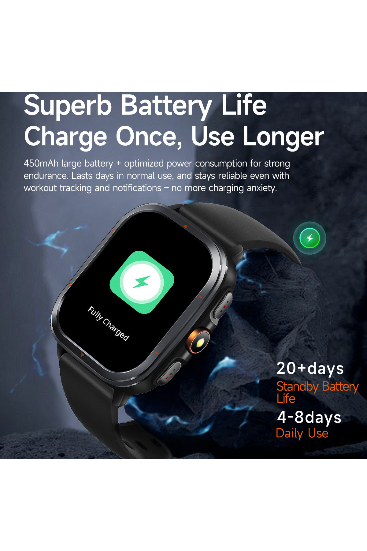 Смарт годинник  Smart Bavaro Nano Rubber, 2 ремінці