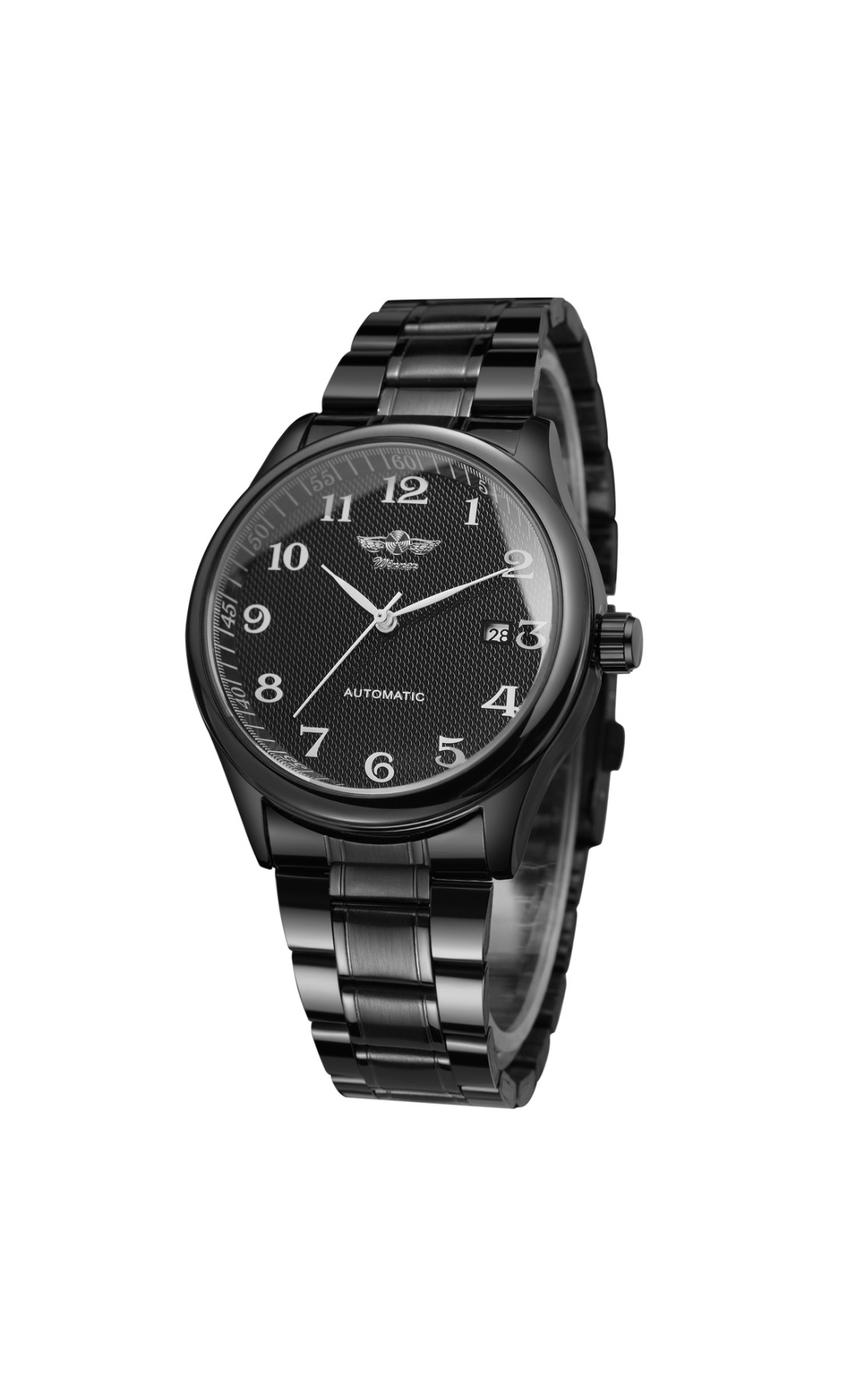 Чоловічий годинник  Winner Handsome Elastic Black, 2 ремінці