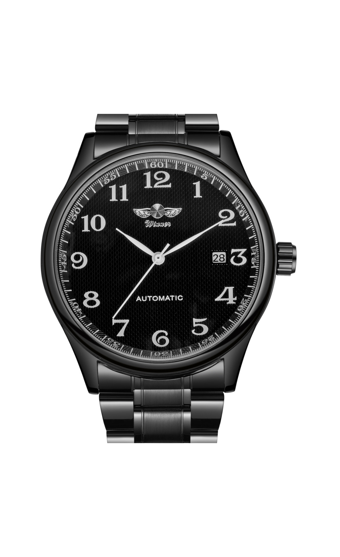 Чоловічий годинник  Winner Handsome Elastic Black, 2 ремінці