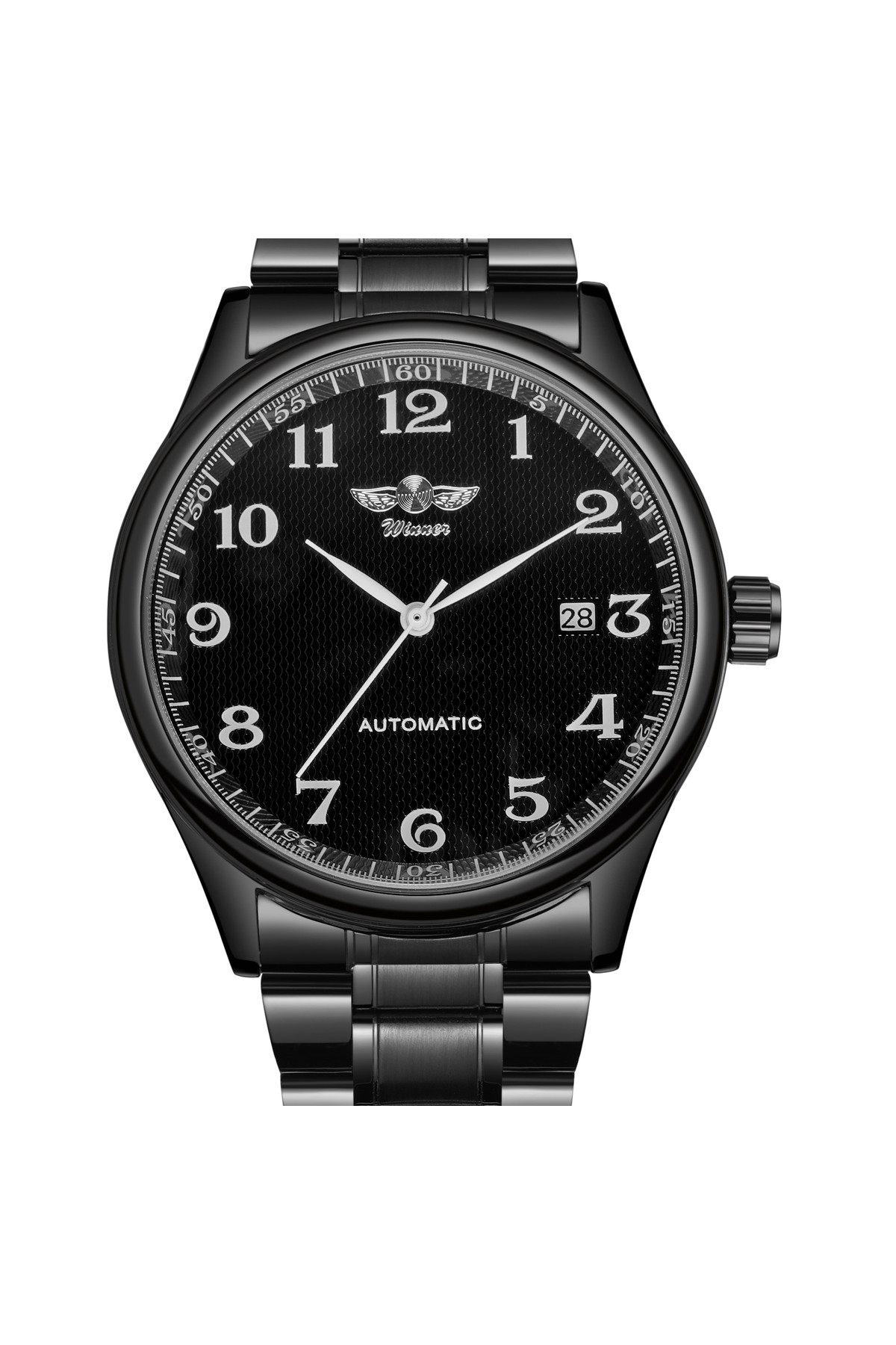 Чоловічий годинник  Winner Handsome Elastic Black, 2 ремінці