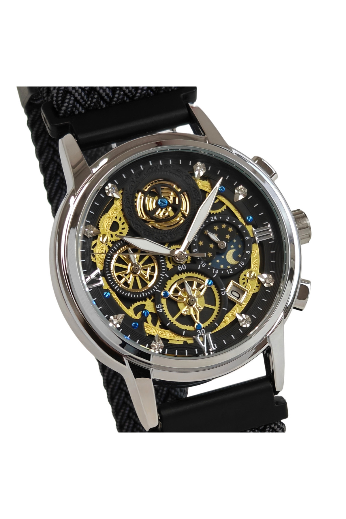 Чоловічий годинник  WishDoIt Baks Fantastic, 2 ремінці