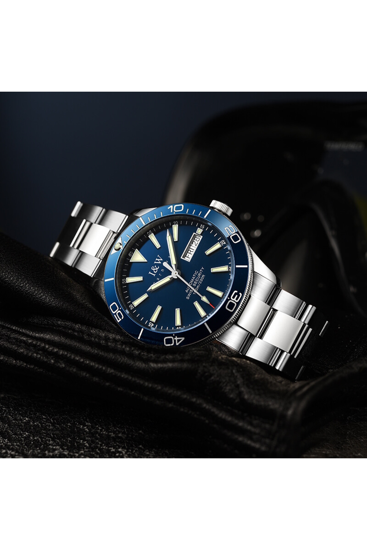 Чоловічий годинник  Carnival BlueMarine Nylon Strap 10 Bar, 2 ремінці