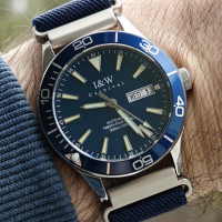 Чоловічий годинник  Carnival BlueMarine Nylon Strap 10 Bar, 2 ремінці