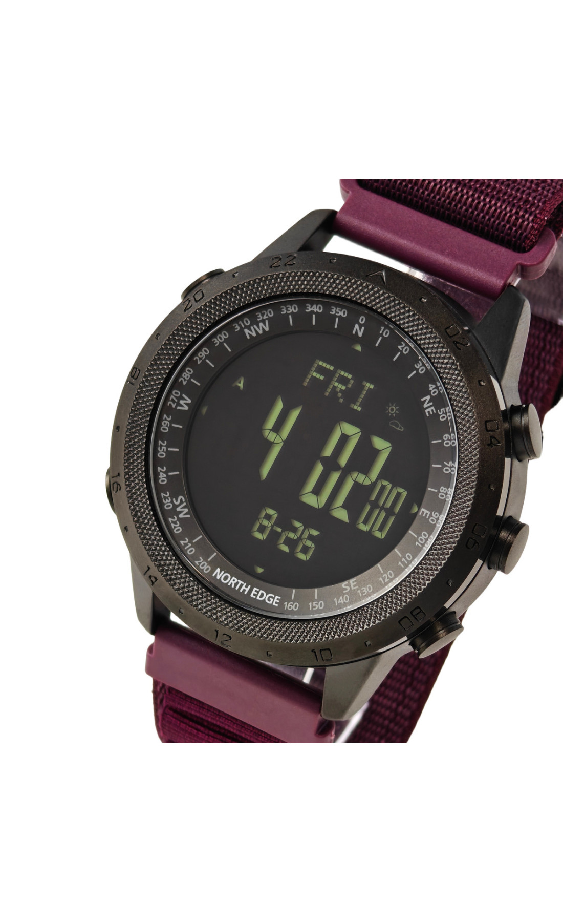 Чоловічий годинник  North Edge Desert Combat BRD, 2 ремінці