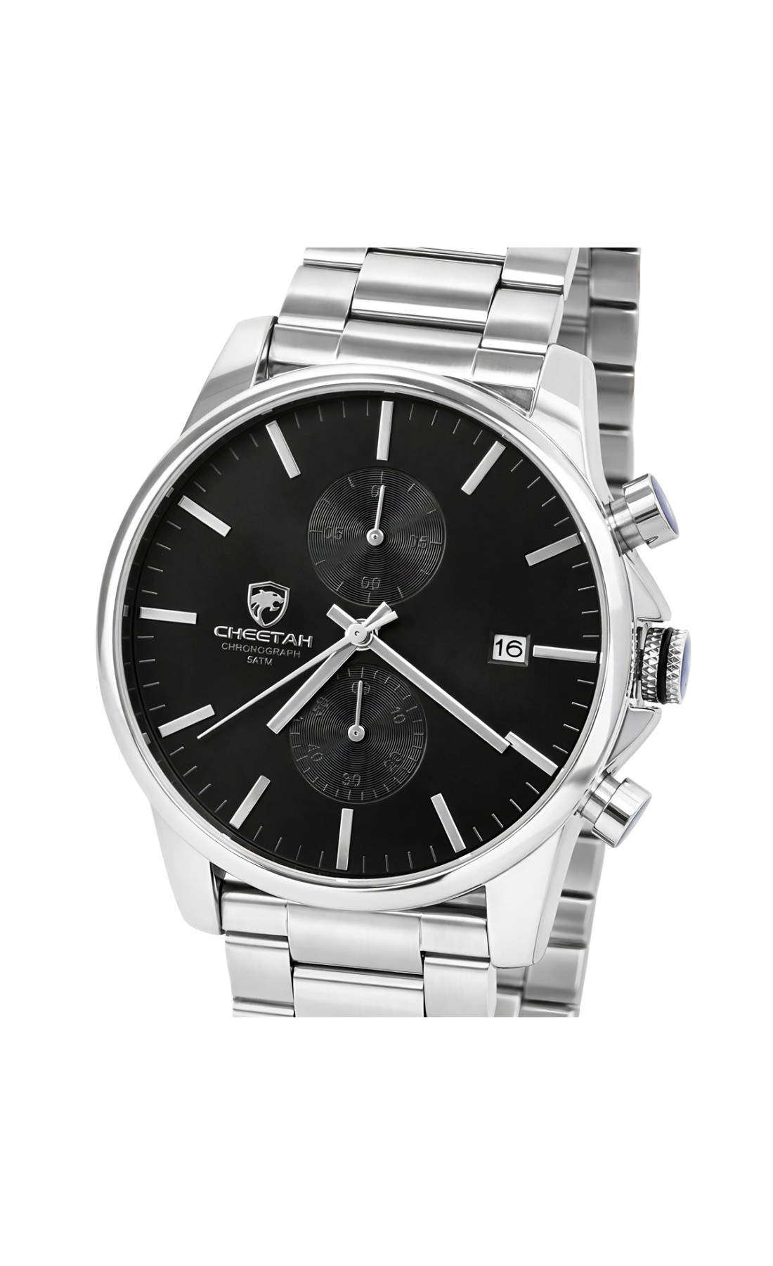 Чоловічий годинник  Cheetah Monaco Silverline, 2 ремінці