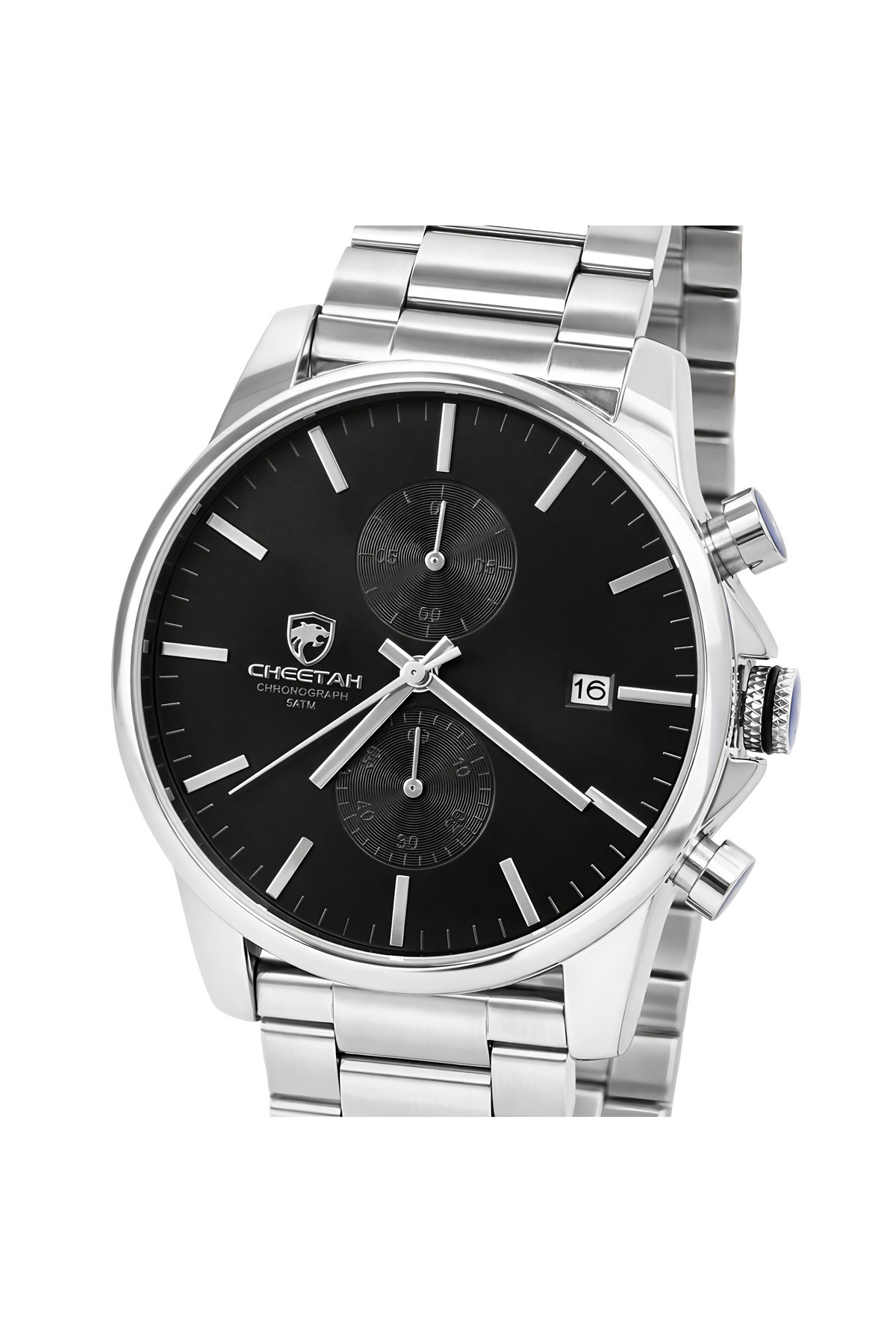 Чоловічий годинник  Cheetah Monaco Silverline, 2 ремінці