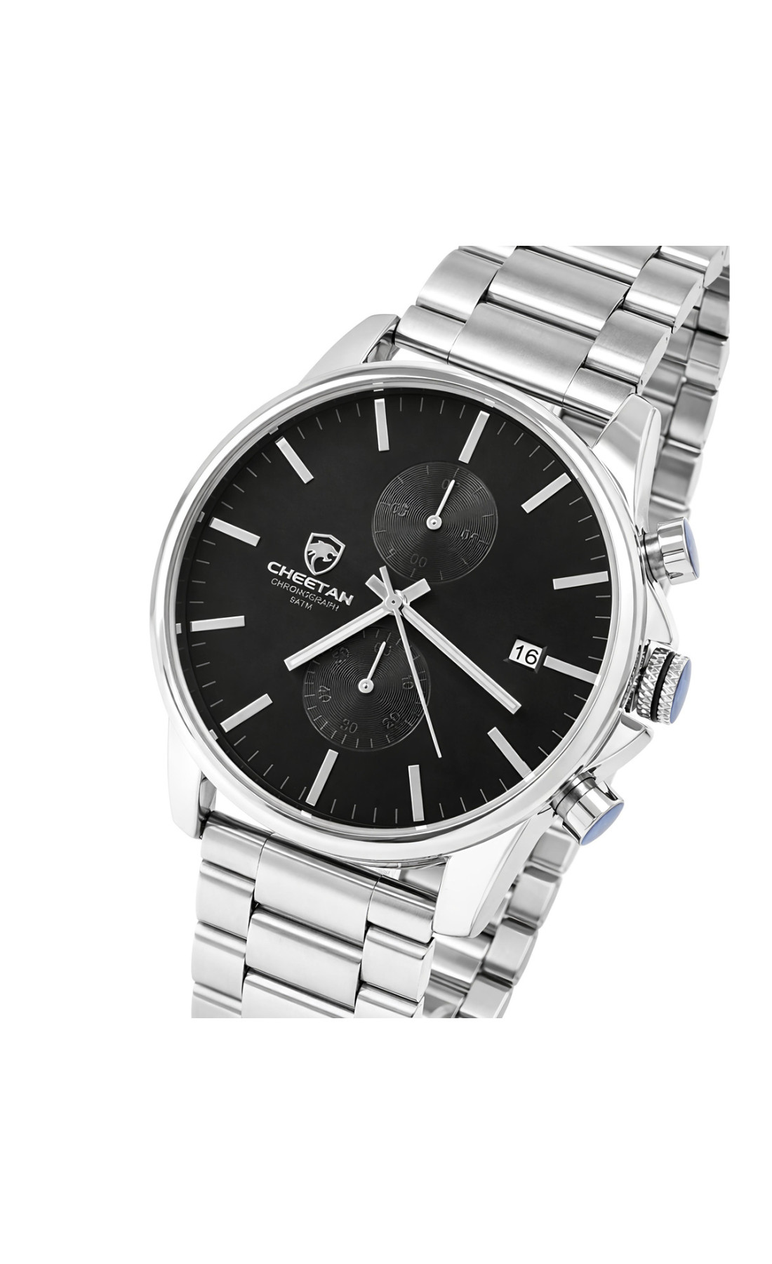 Чоловічий годинник  Cheetah Monaco Silverline, 2 ремінці