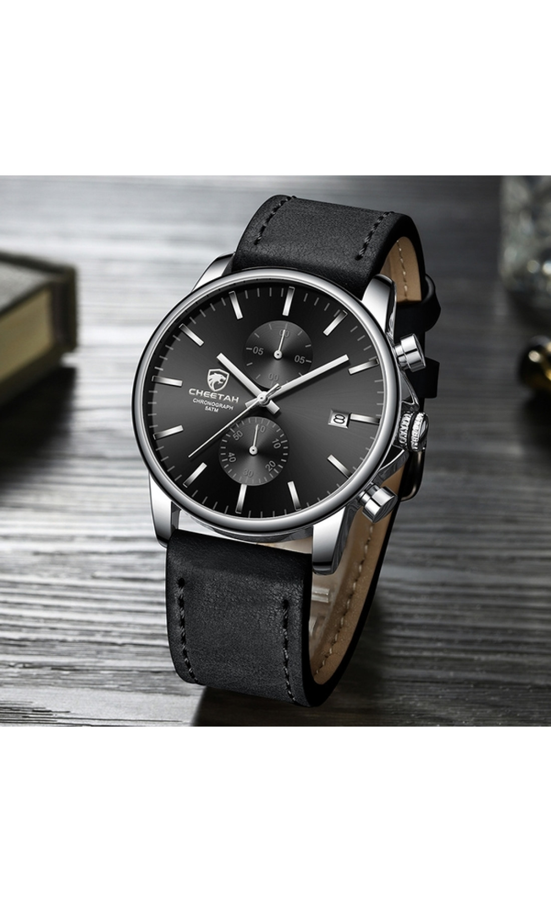 Чоловічий годинник  Cheetah Monaco Silverline, 2 ремінці