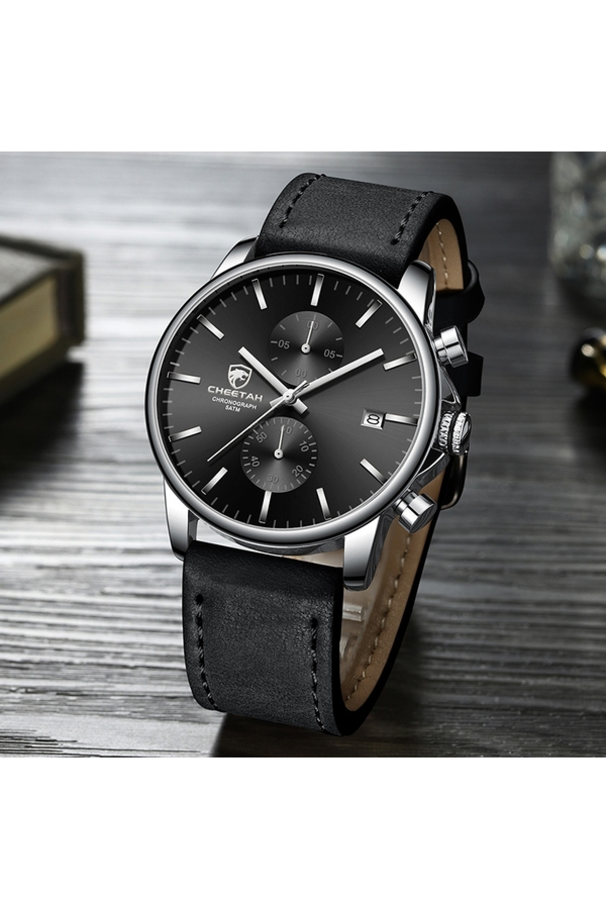 Чоловічий годинник  Cheetah Monaco Silverline, 2 ремінці