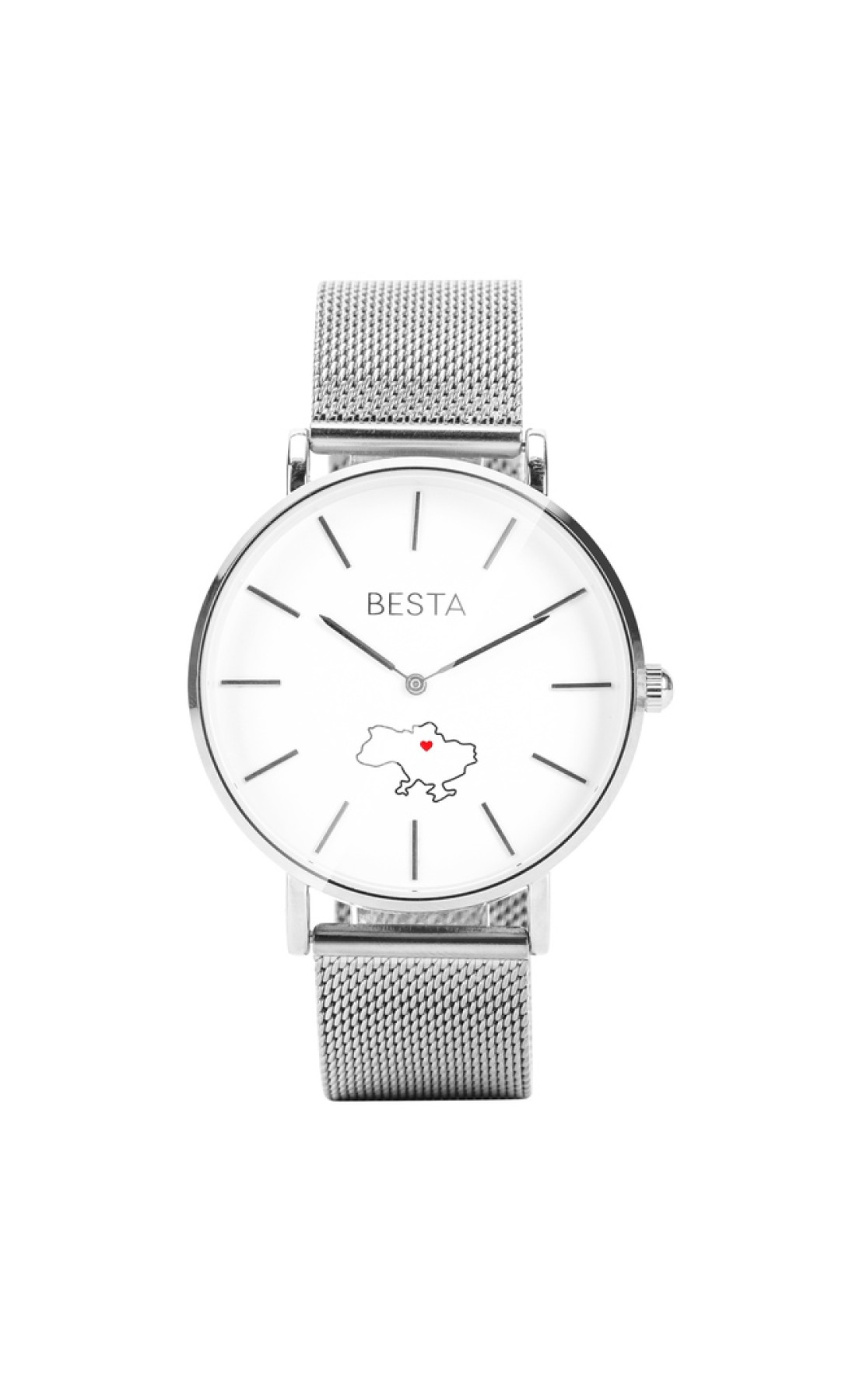 Жіночий годинник  Besta Love UA Silver