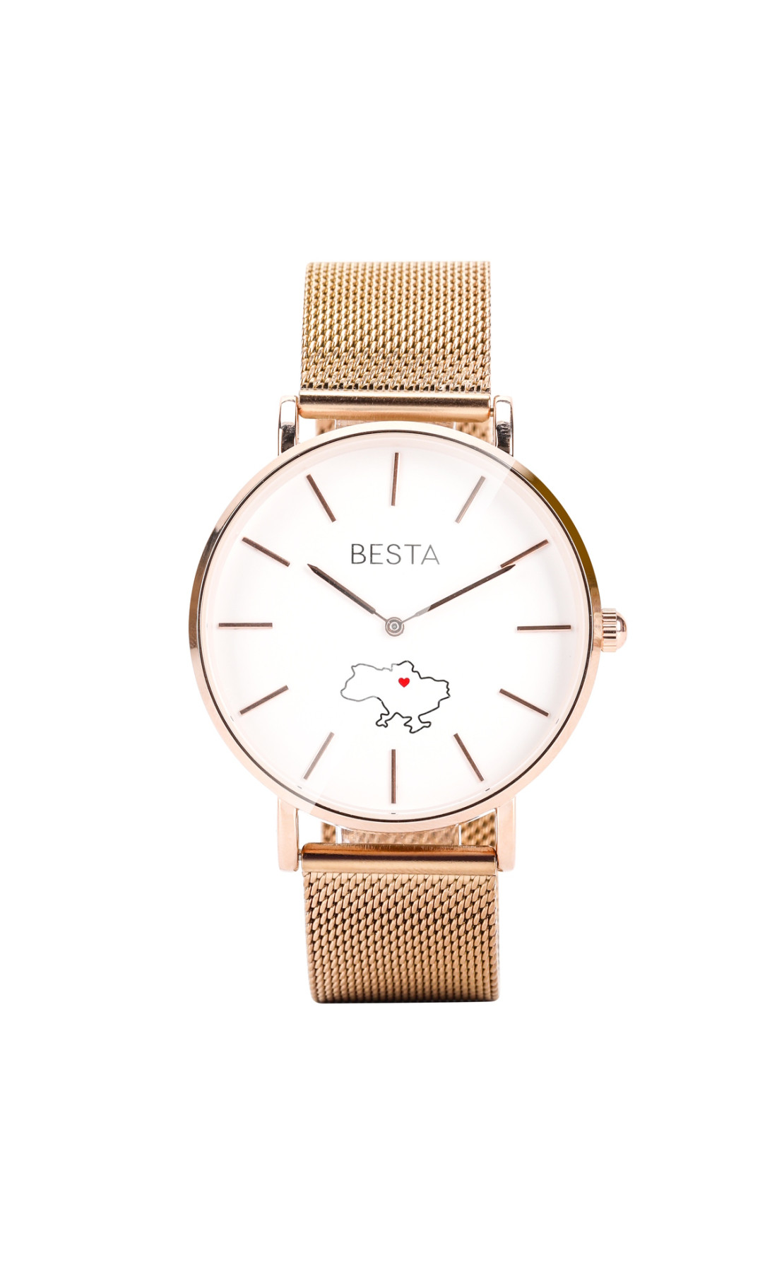 Жіночий годинник  Besta Love UA Rosegold