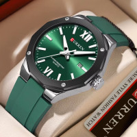 Чоловічий годинник  Curren Original Green