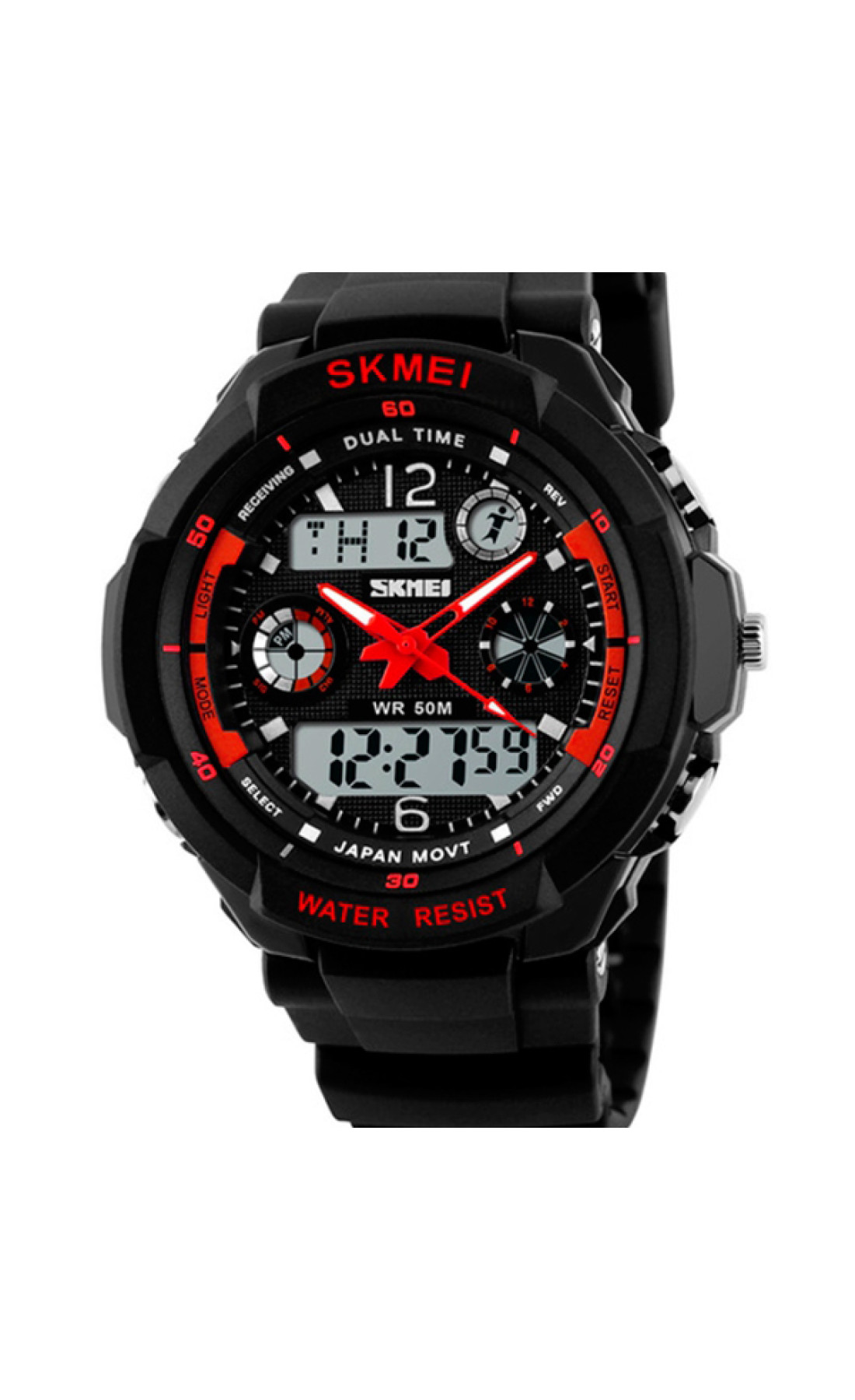 Чоловічий годинник  Skmei S-Shock Red 0931R