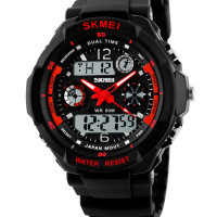 Чоловічий годинник  Skmei S-Shock Red 0931R