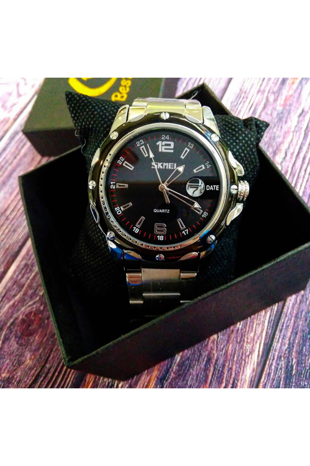 Чоловічий годинник  Skmei Robby Steel 0992S