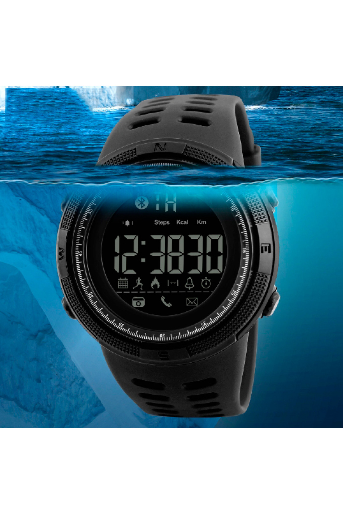 Смарт годинник  Smart Skmei Clever 1250 Black