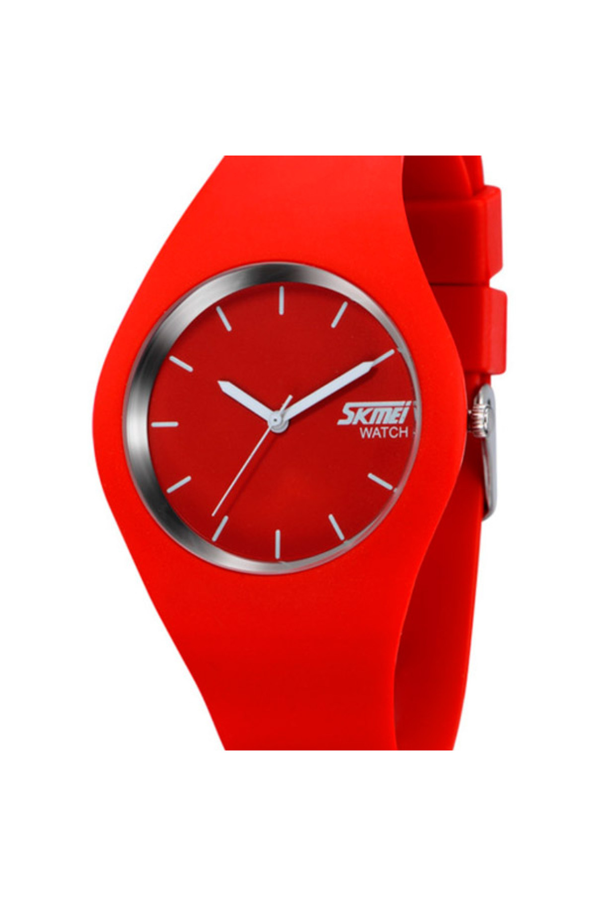 Жіночий годинник  Skmei Rubber Red 9068R