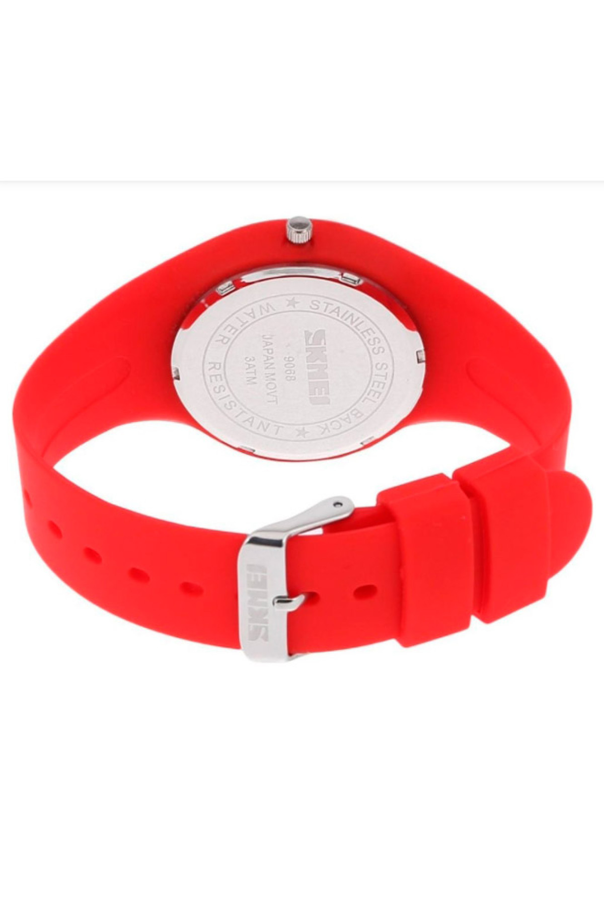 Жіночий годинник  Skmei Rubber Red 9068R