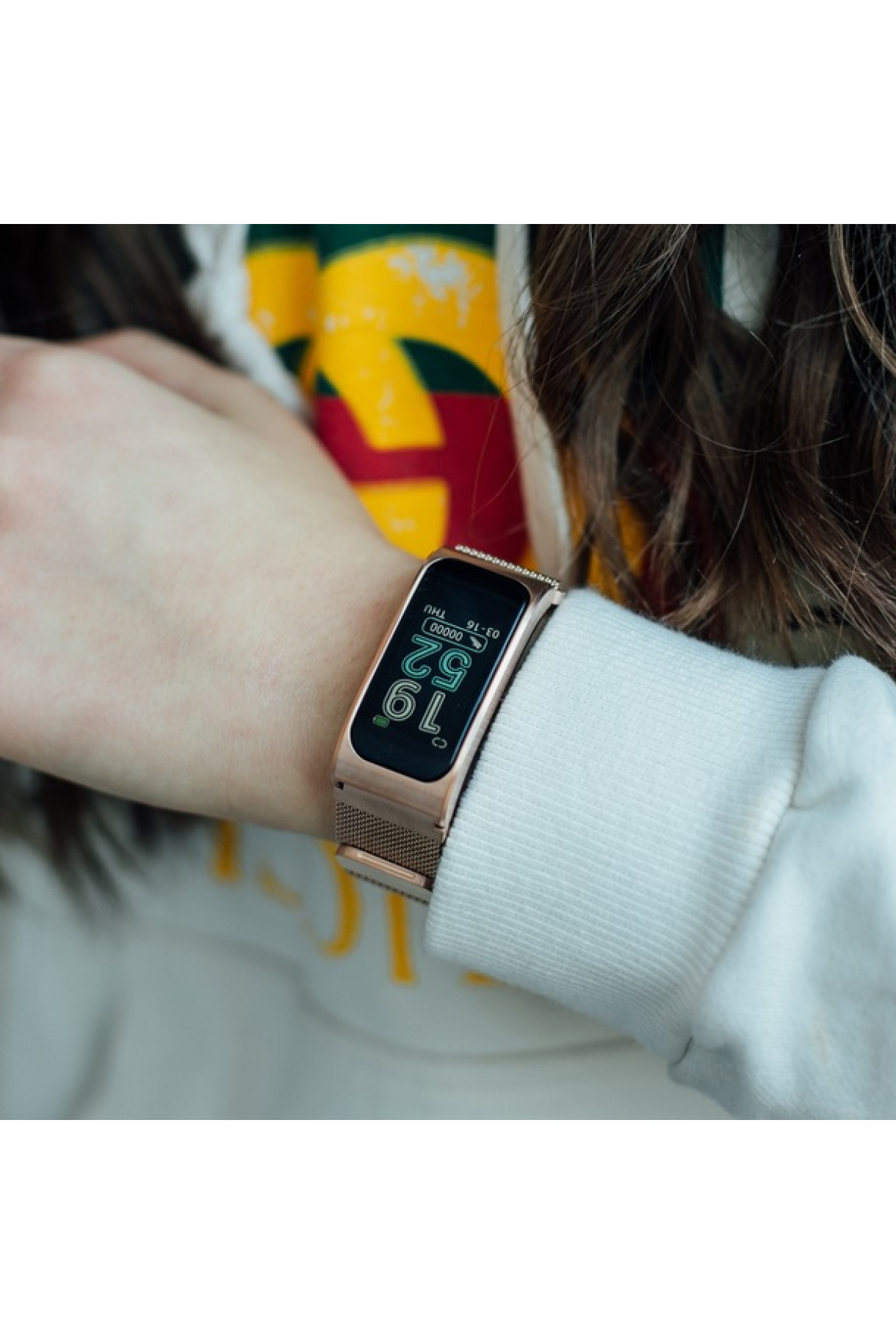 Жіночий годинник  Smart Mioband PRO Gold