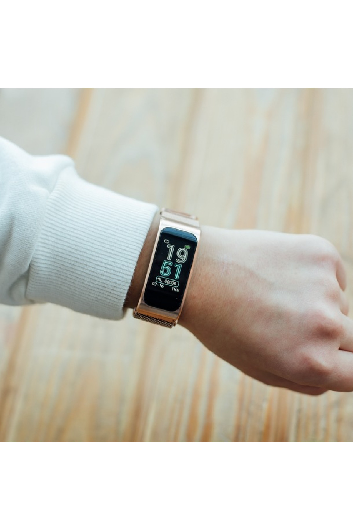 Жіночий годинник  Smart Mioband PRO Gold
