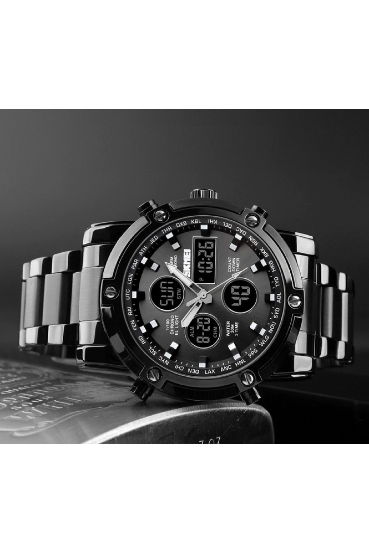 Чоловічий годинник  Skmei Molot Limited AllBlack