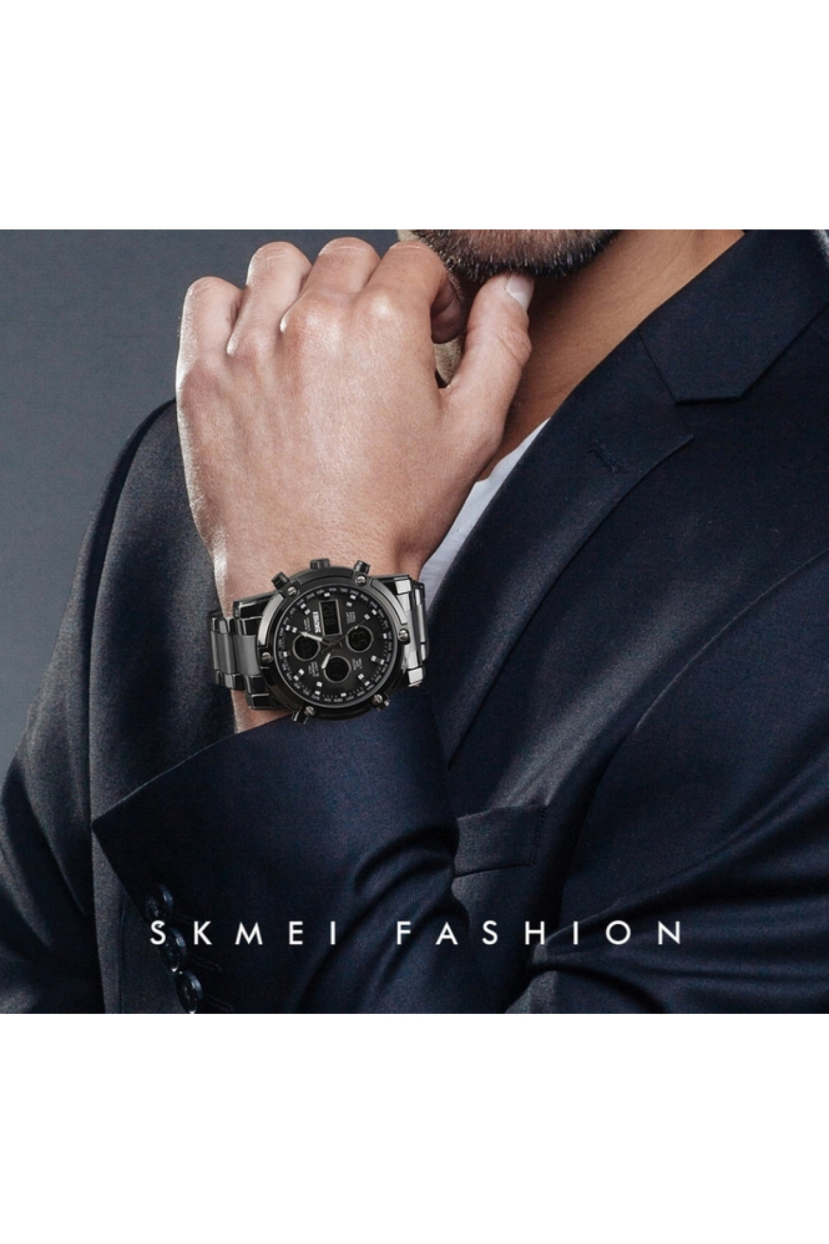Чоловічий годинник  Skmei Molot Limited AllBlack