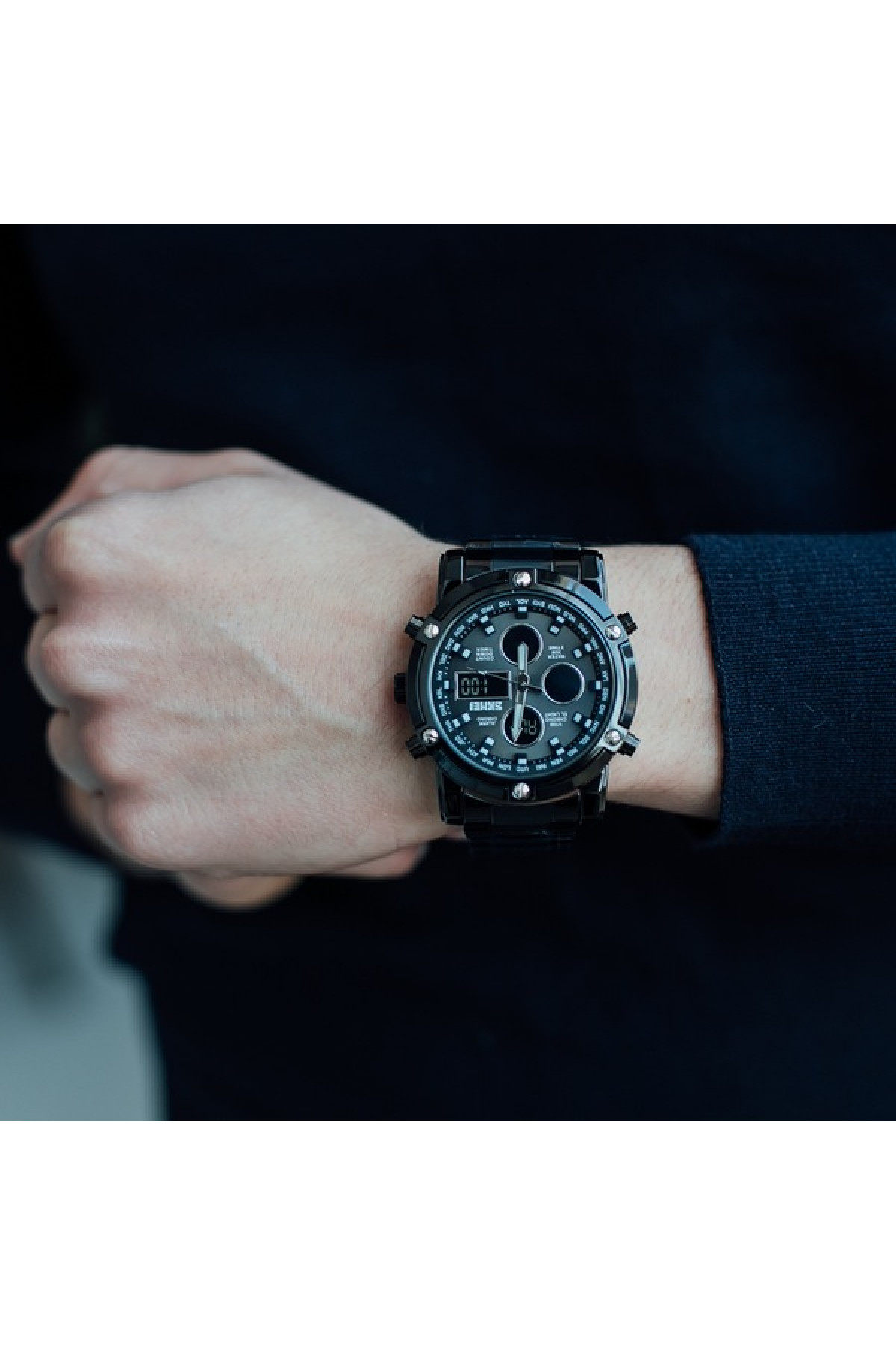 Чоловічий годинник  Skmei Molot Limited AllBlack