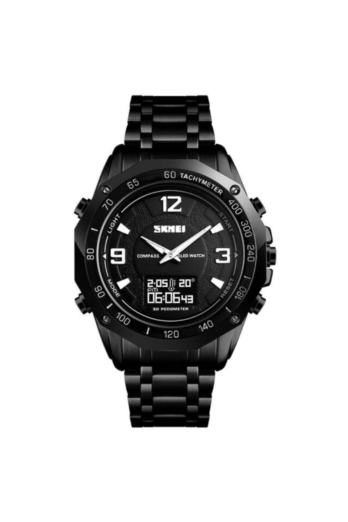 Чоловічий годинник  Skmei Kompass PRO Black
