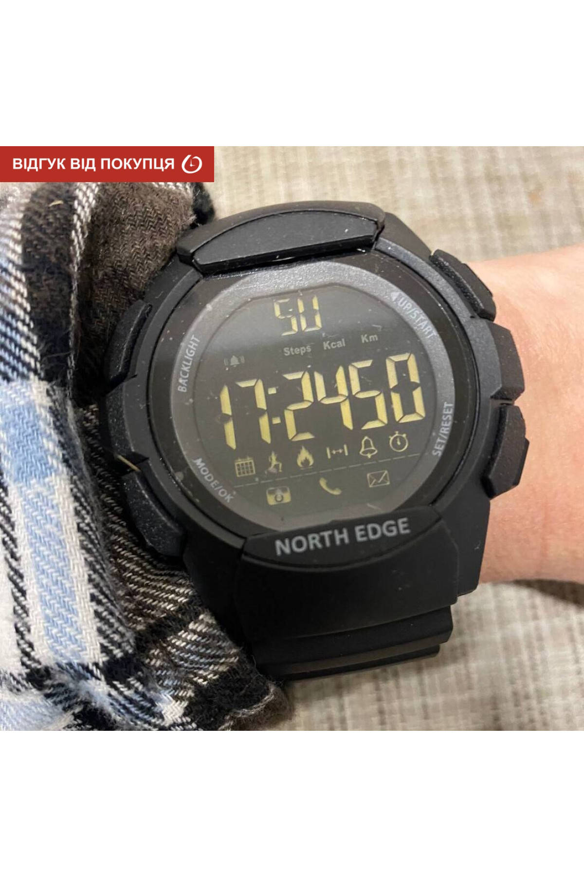 Смарт годинник  North Edge Combo 10BAR Black