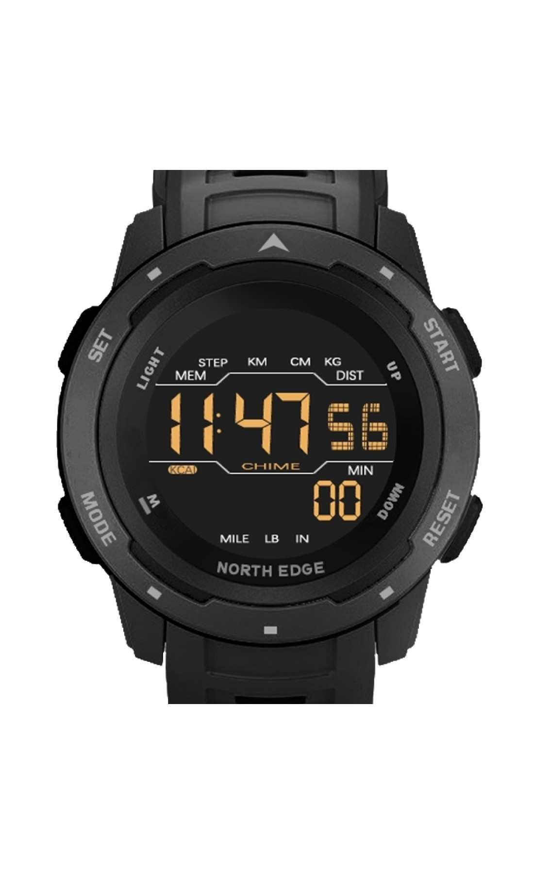 Чоловічий годинник  North Edge MARS Pro Black 5BAR