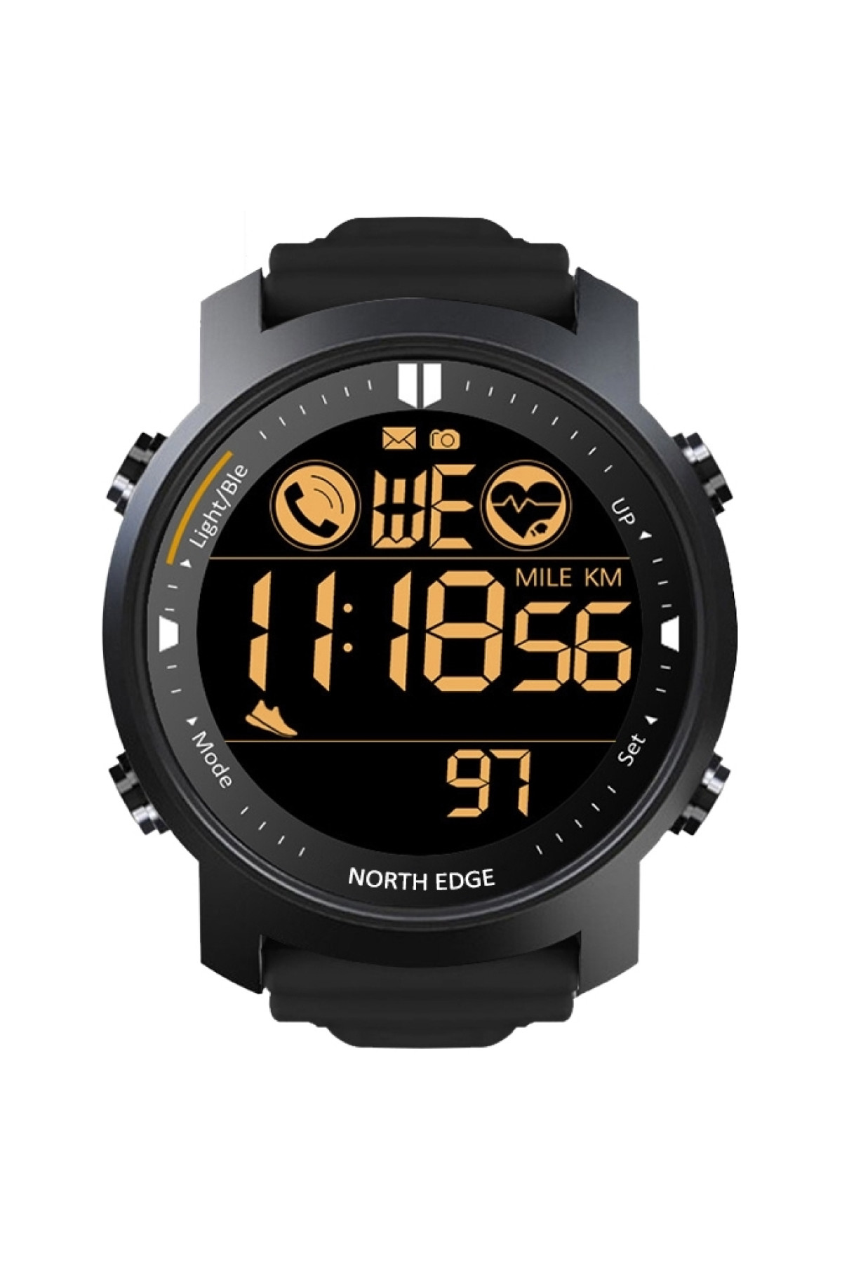 Чоловічий годинник  North Edge Laker Black 5BAR