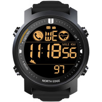 Чоловічий годинник  North Edge Laker Black 5BAR