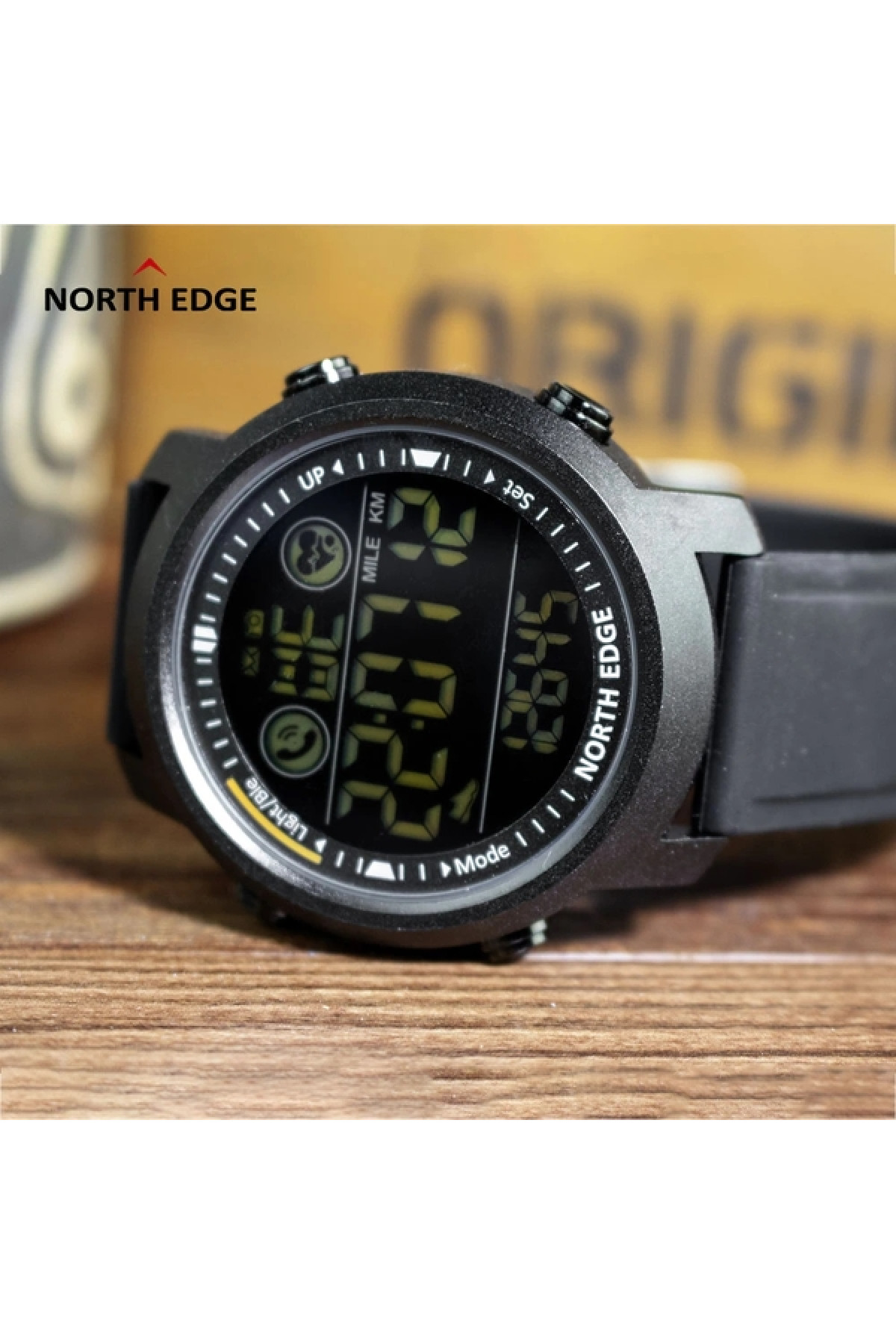 Чоловічий годинник  North Edge Laker Black 5BAR