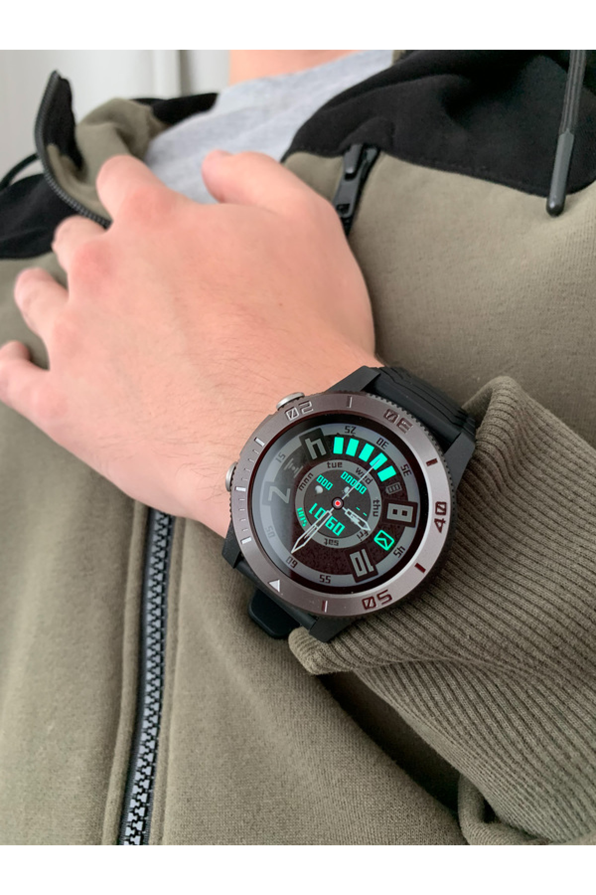 Смарт годинник  North Edge XTrek Black з компасом