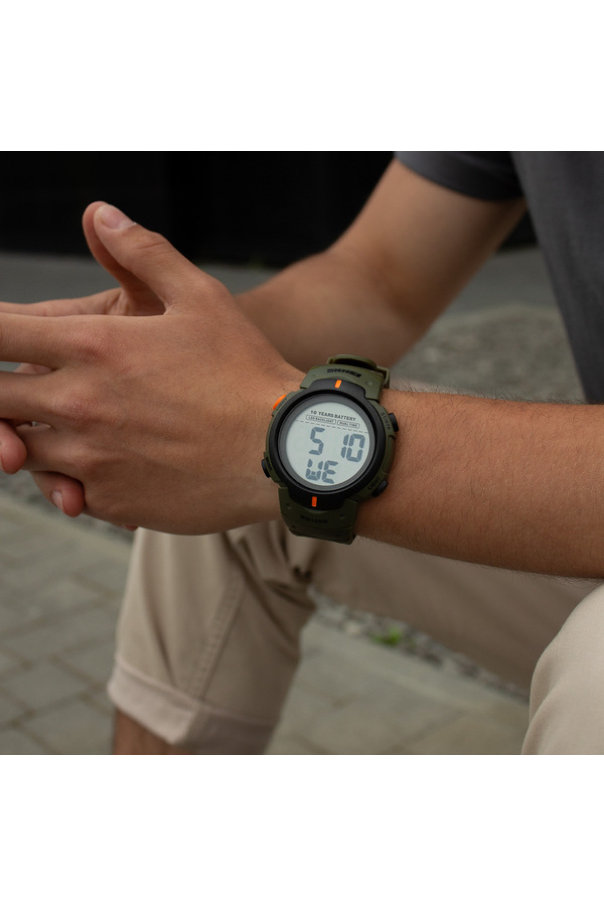Чоловічий годинник  Skmei Neon 10 Bar