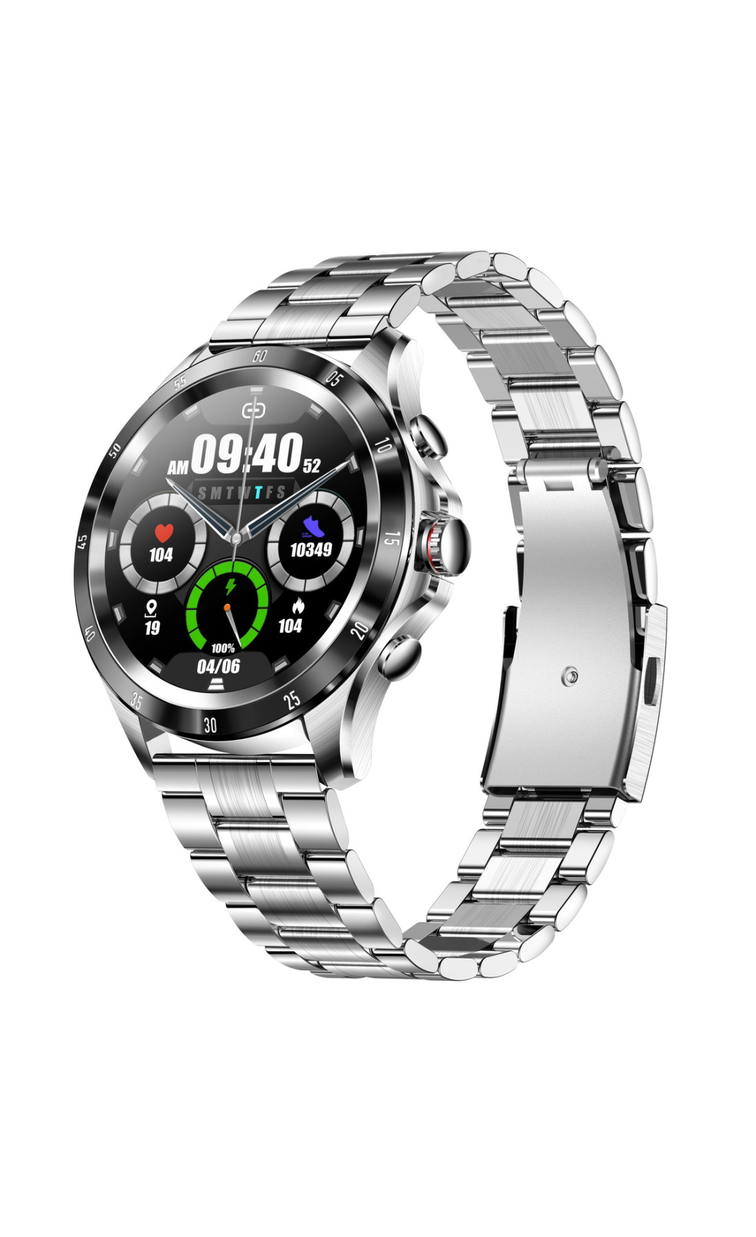 Смарт годинник  Smart Terminator New Silver