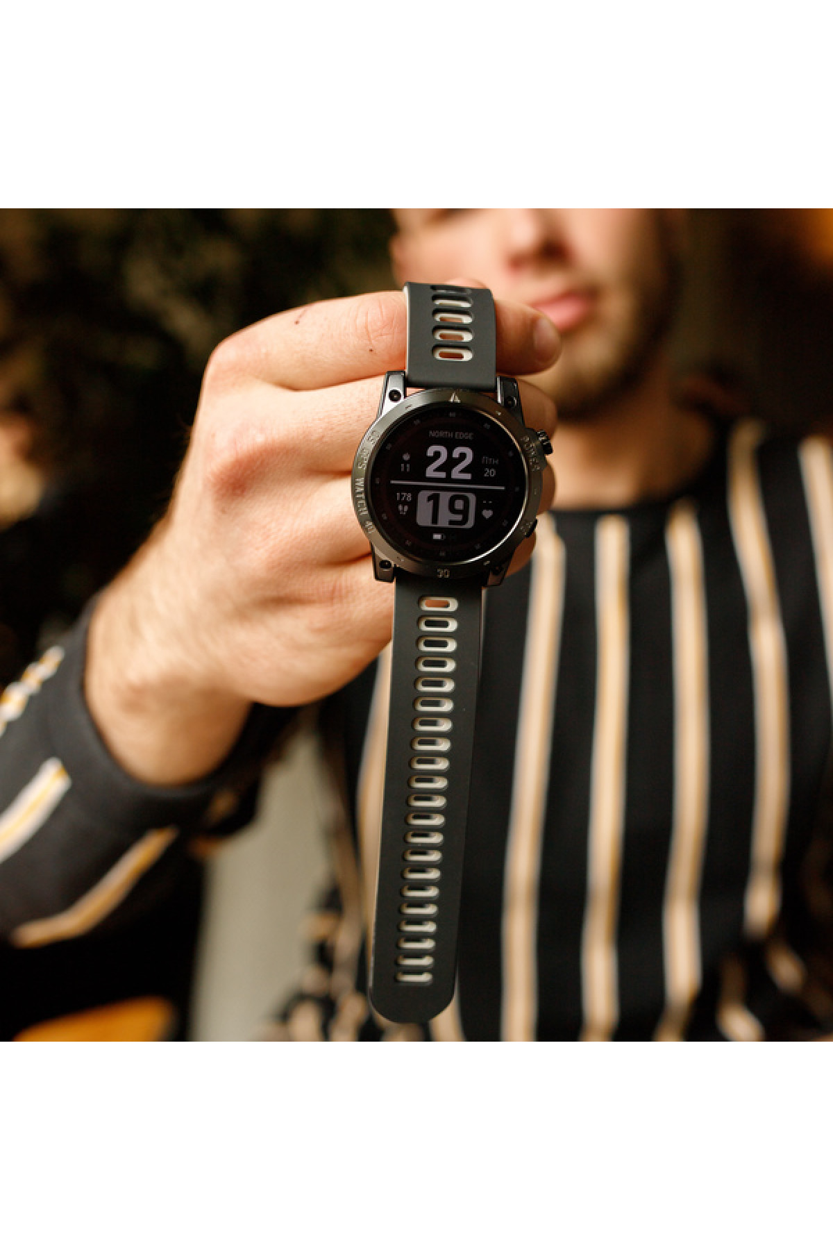 Смарт годинник  North Edge CrossFit GPS Black з компасом