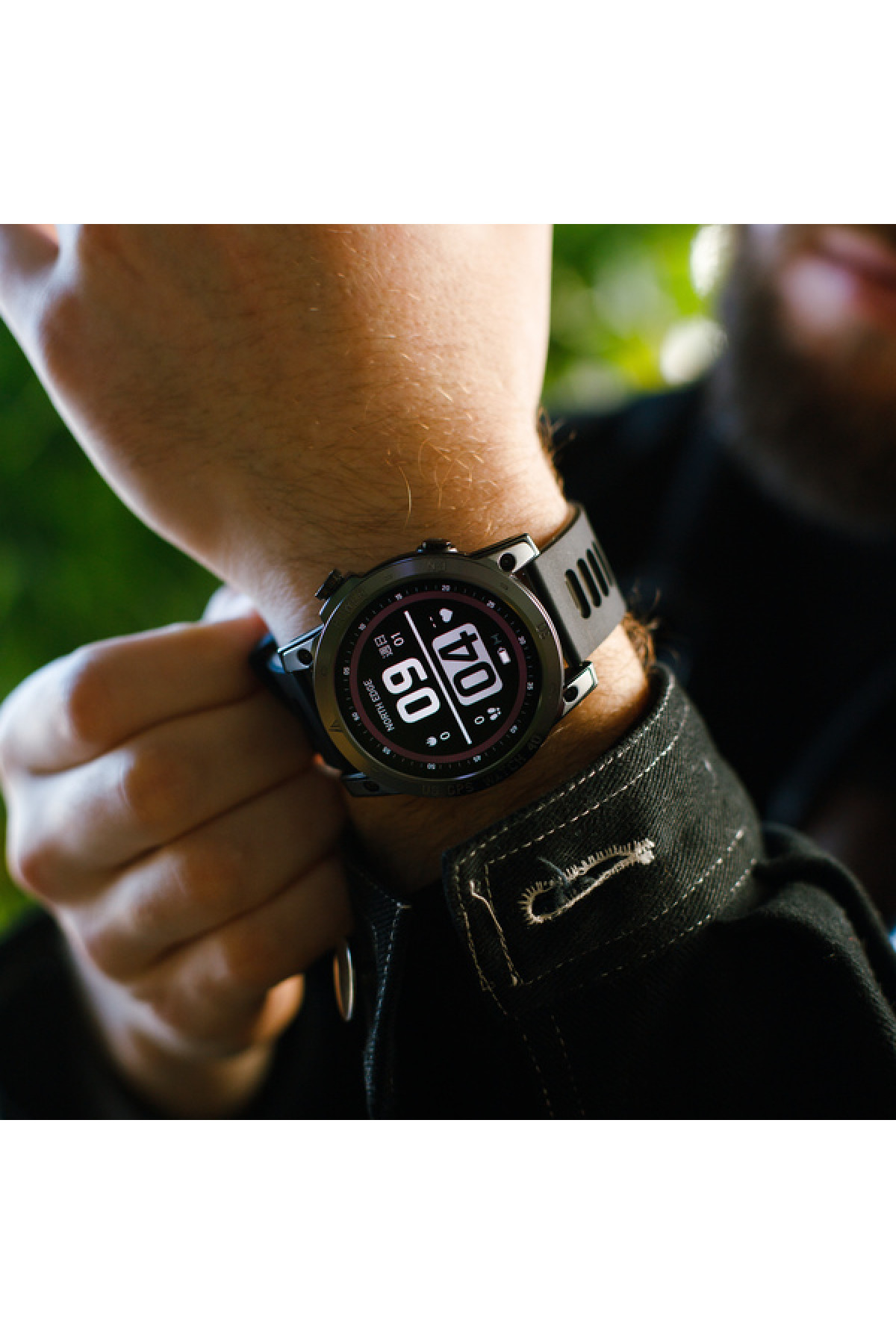 Смарт годинник  North Edge CrossFit GPS Black з компасом